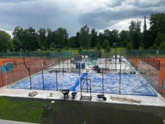 Výstavba padel zóny